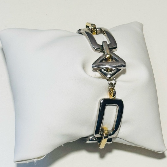 Premier Designs Rectangular Two-tone Watch - Picture 4 of 6